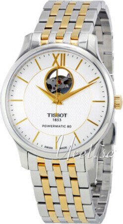 Tissot T-Classic Herreklokke T063.907.22.038.00 Sølvfarget/Gulltonet - Tissot