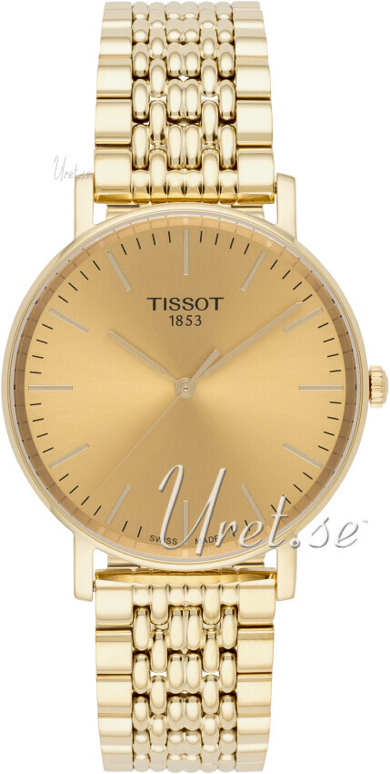 Tissot T-Classic Herreklokke T109.410.33.021.00 Gulltonet/Gulltonet