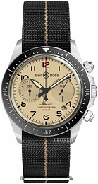 Bell & Ross Vintage Beige/Tekstil Ø41 mm BRV294-BEI-ST/SF