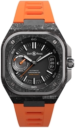 Bell & Ross BR-X5 Sort/Gummi Ø41 mm BRX5R-BO-TC/SRB