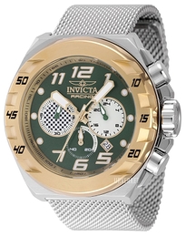 Invicta Racing Grønn/Stål Ø48 mm 47205