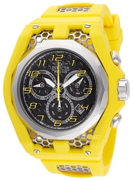 Invicta Racing Sort/Stål Ø53 mm 47206