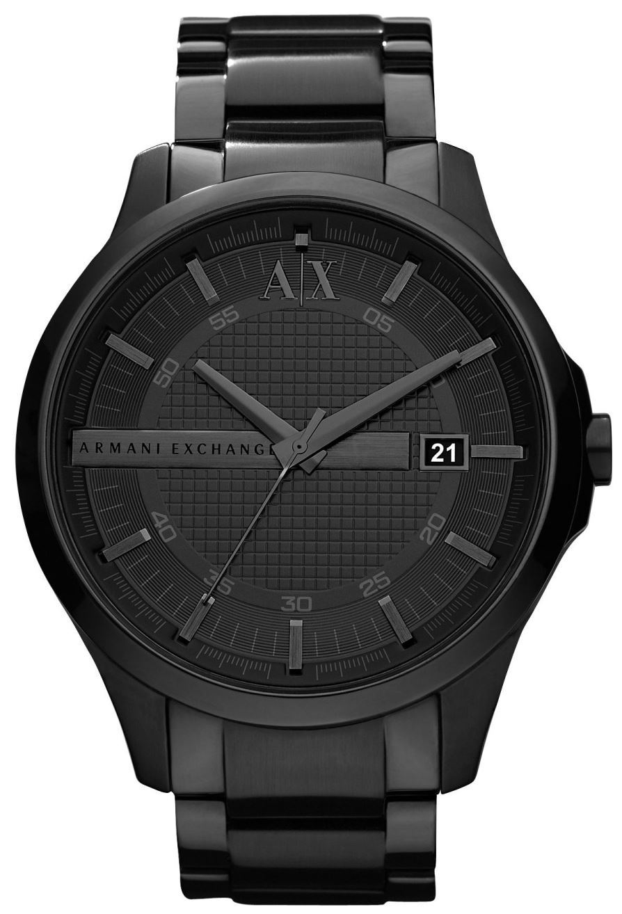 Bilde av Armani Exchange Herreklokke Ax2104 Hampton Sort/stål Ø46 Mm