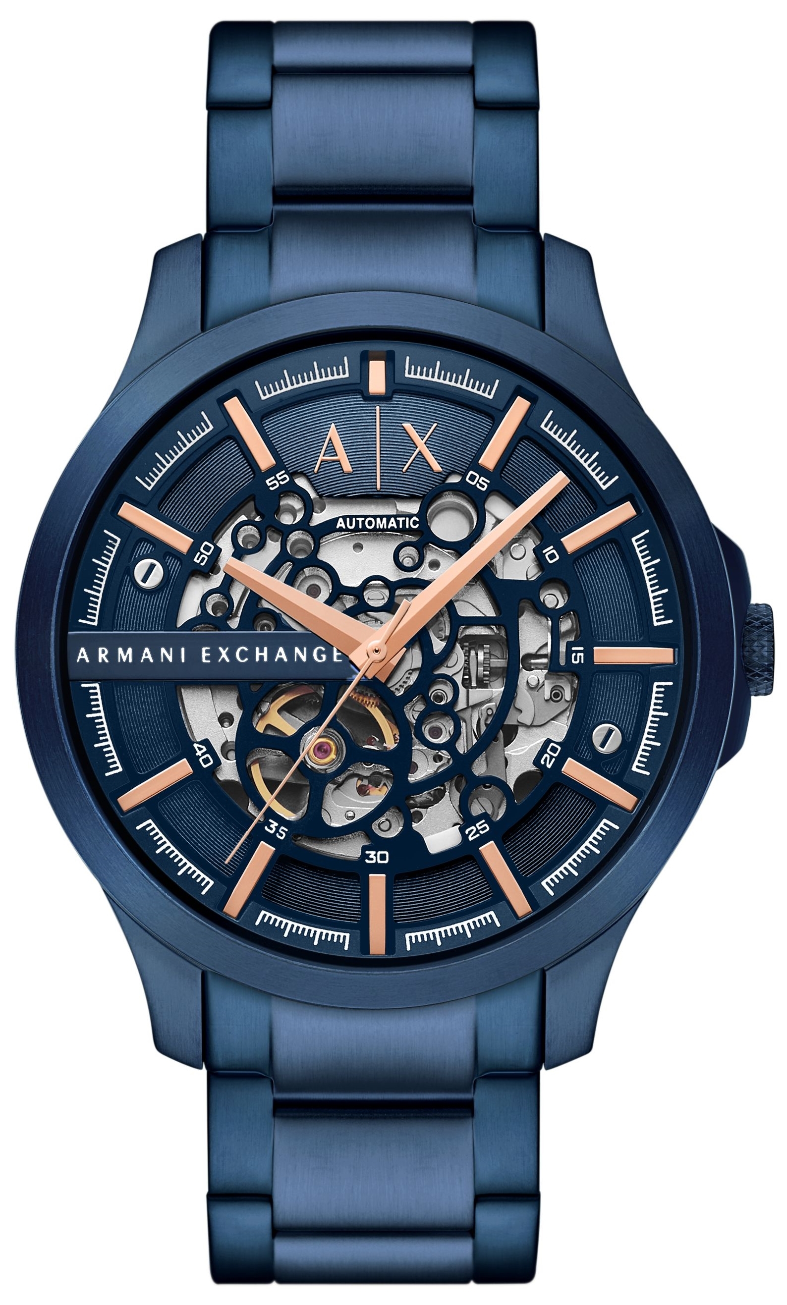 Armani Exchange Herreklokke AX2457 Hampton Blå/Stål Ø46 mm