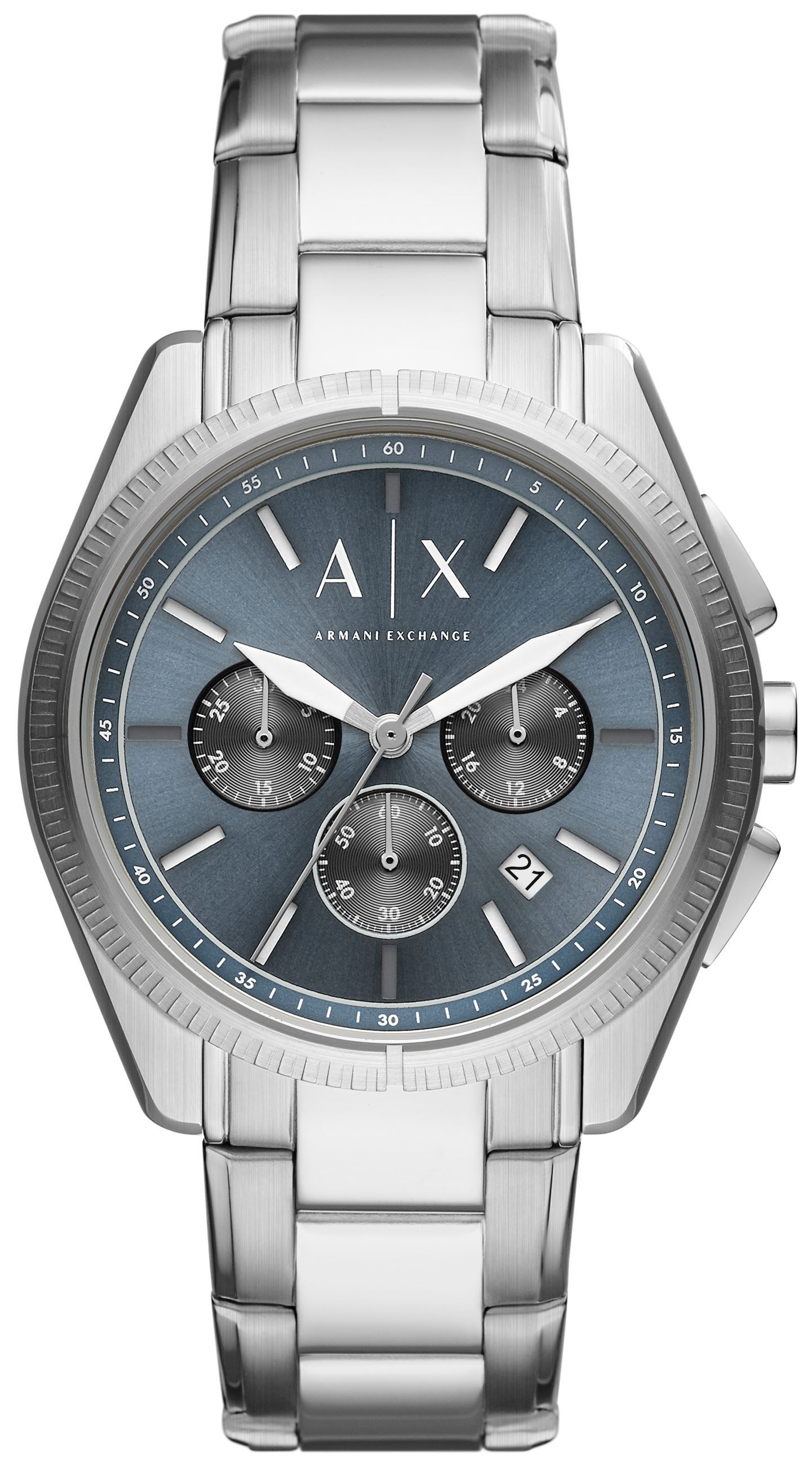 Bilde av Armani Exchange Herreklokke Ax2850 Giacomo Blå/stål Ø43 Mm