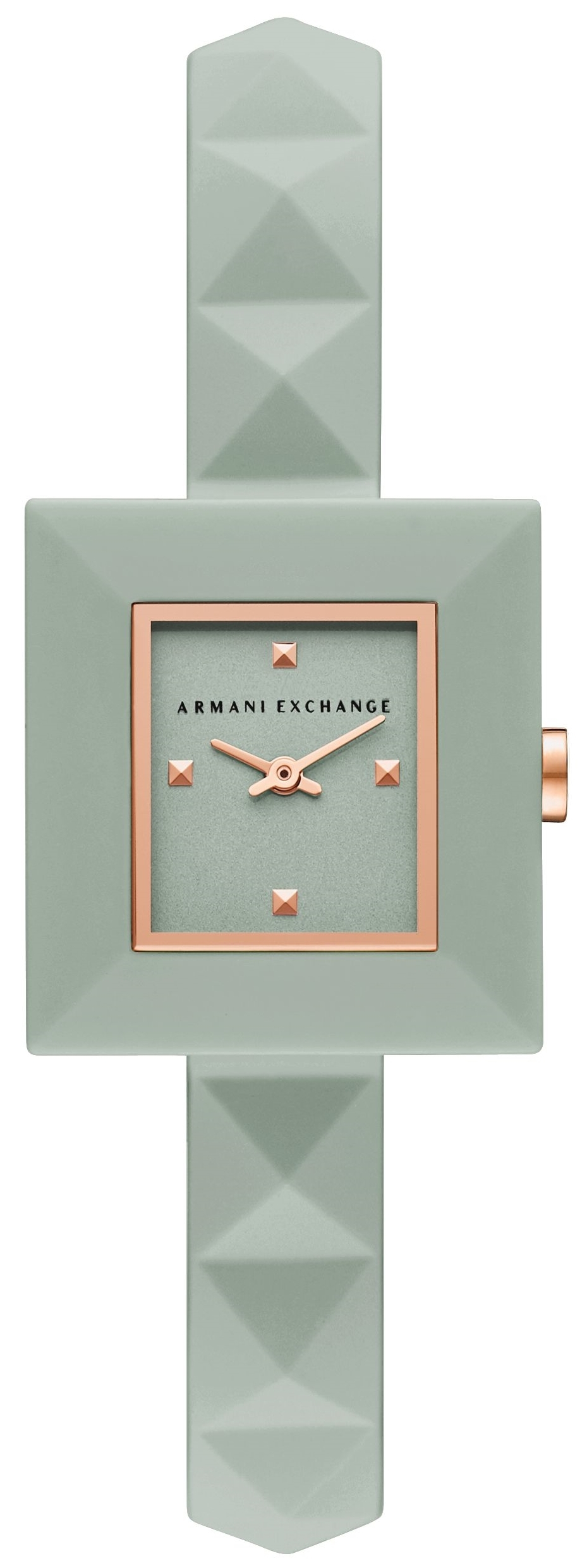 Bilde av Armani Exchange Dameklokke Ax4404 Karla Grønn/gummi Ø26 Mm