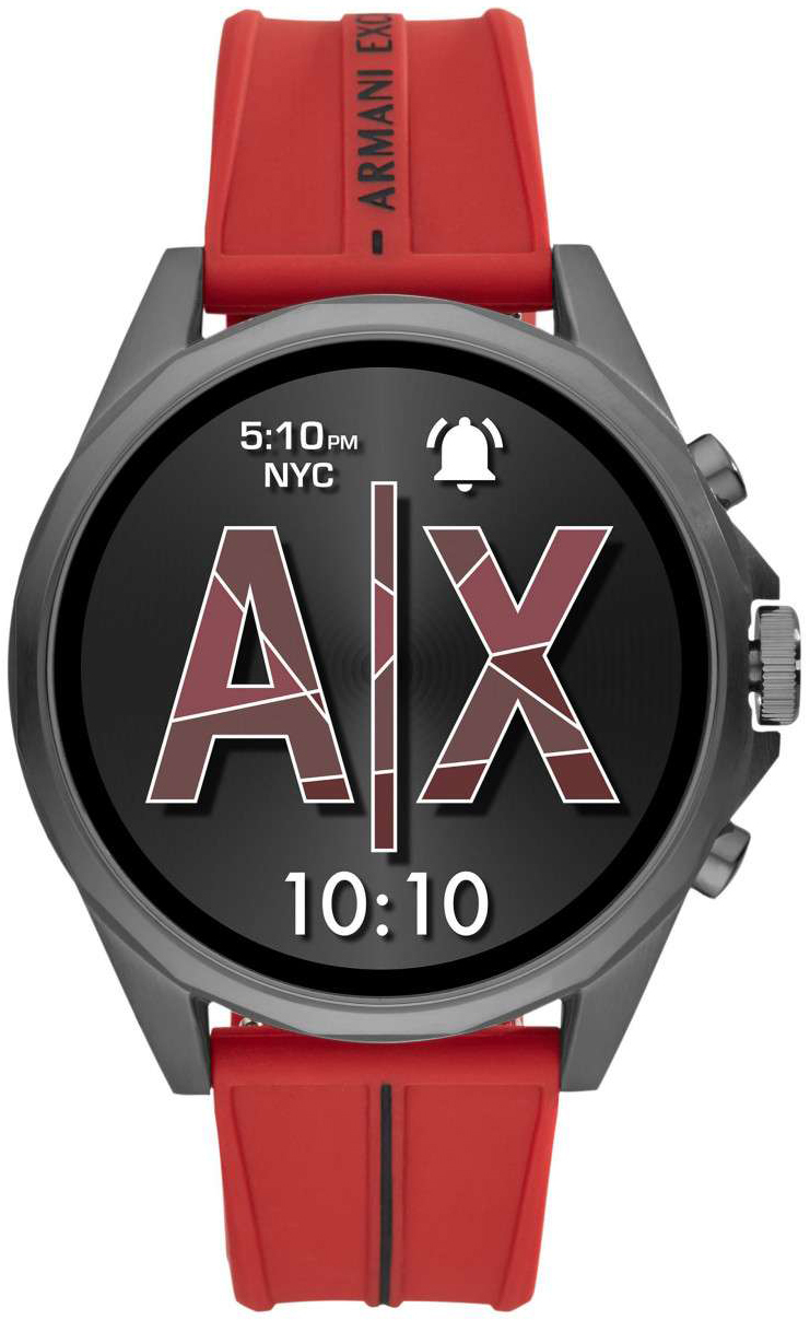 Bilde av Armani Exchange 99999 Herreklokke Axt2006 Lcd/gummi Ø46 Mm