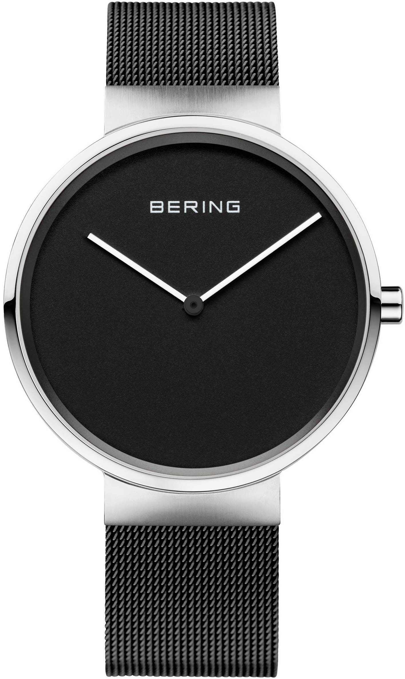 Bilde av Bering Herreklokke 14539-102 Classic Sort/stål Ø39 Mm