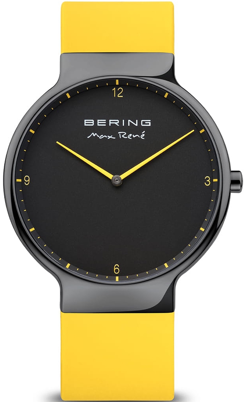 Bilde av Bering Herreklokke 15540-622 Max Rene Sort/plast Ø40 Mm