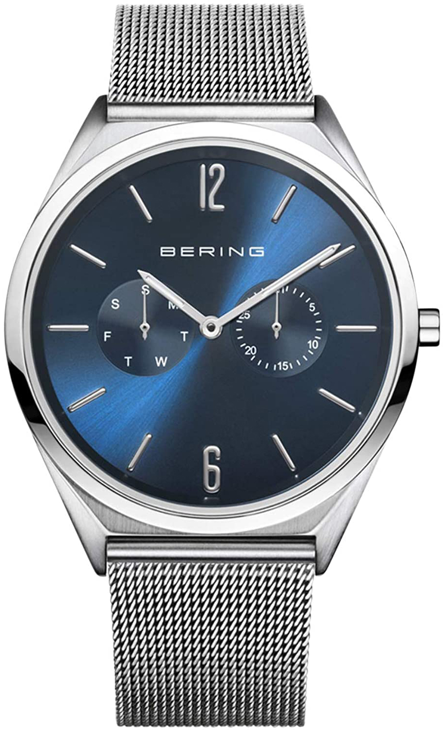 Bilde av Bering 17140-007 Blå/stål Ø40 Mm