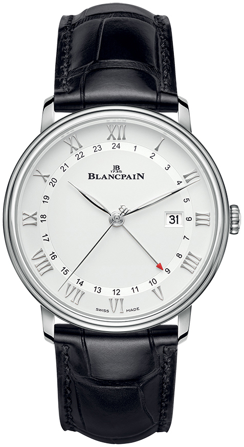 Bilde av Blancpain Herreklokke 6662-1127-55 Villeret Hvit/lær Ø40 Mm