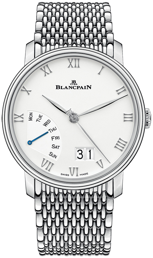 Bilde av Blancpain Villeret Herreklokke 6668-1127-mmb Hvit/stål Ø40.5 Mm