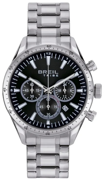 Breil Herreklokke EW0656 Jato Sort/Stål Ø42 mm