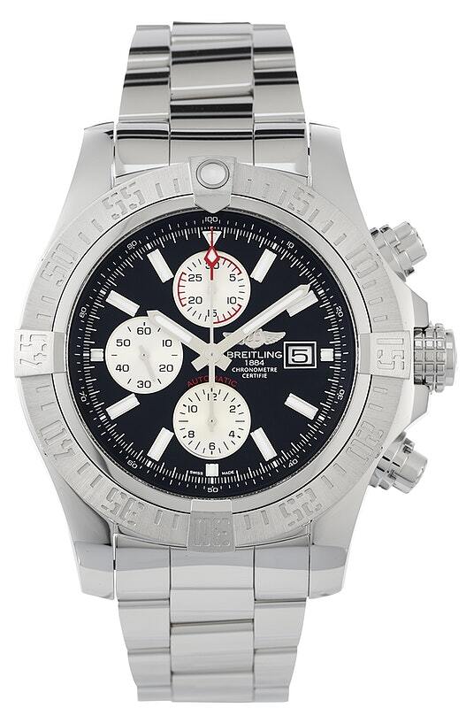 Bilde av Breitling Herreklokke A13371111b1a1 Super Avenger Ii Sort/stål Ø48