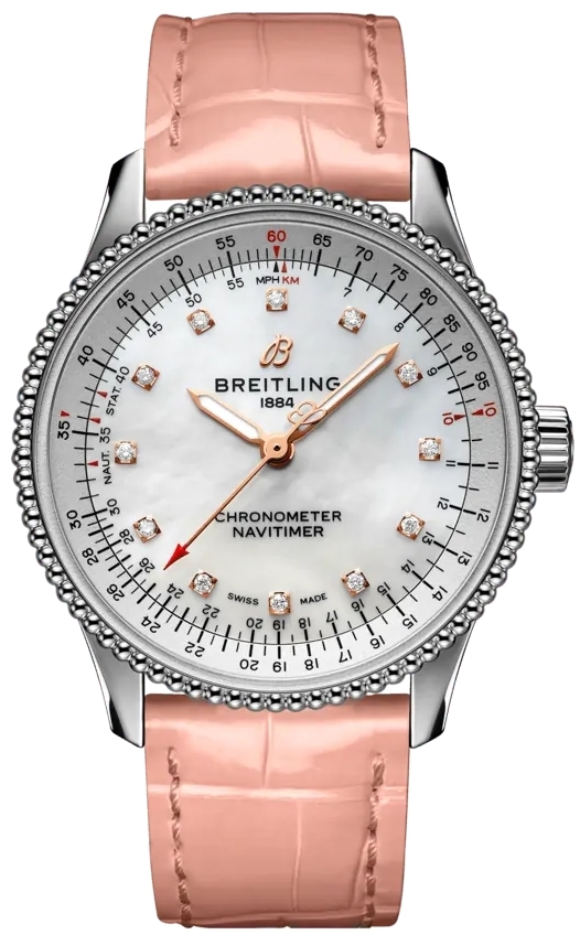 Bilde av Breitling Dameklokke A17395211a1p3 Navitimer Automatic 35