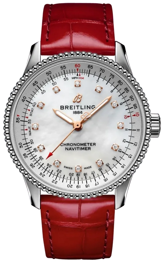 Bilde av Breitling Dameklokke A17395211a1p6 Navitimer Automatic 35