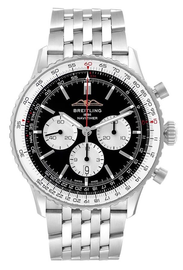 Bilde av Breitling Herreklokke Ab0137211b1a1 Navitimer B01 Chronograph 46