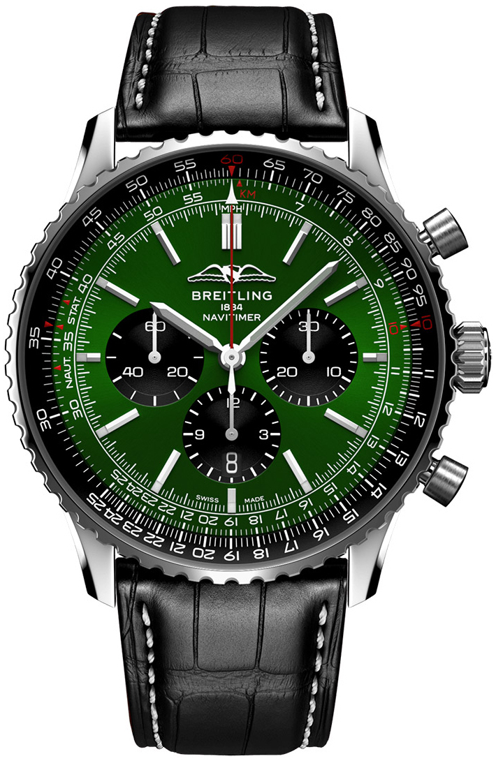 Bilde av Breitling Herreklokke Ab0137241l1p1 Navitimer B01 Chronograph 46