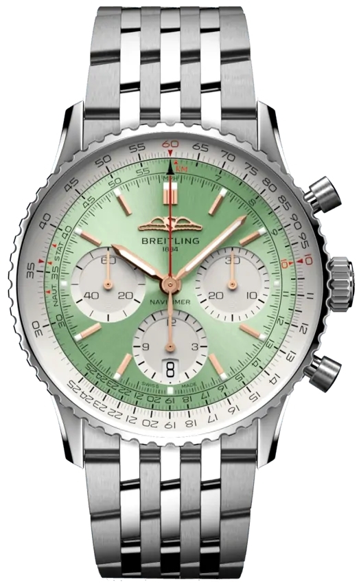 Bilde av Breitling Herreklokke Ab0139211l1a1 Navitimer B01 Chronograph 41