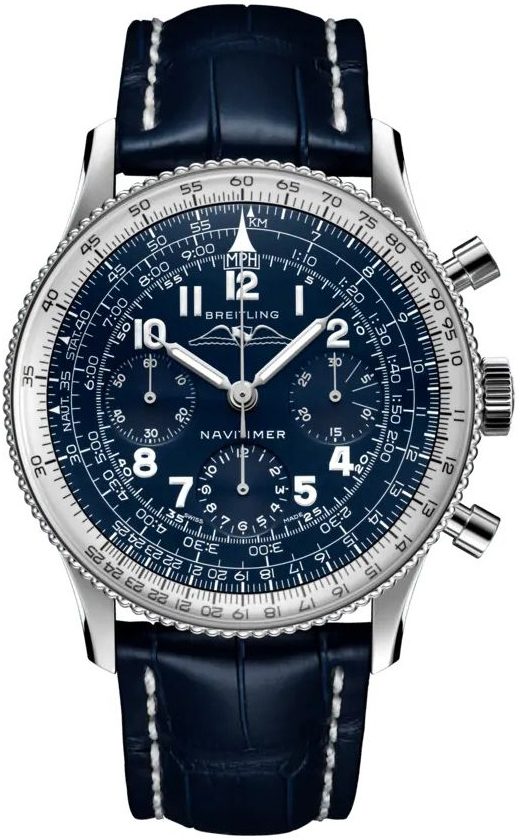 Bilde av Breitling Herreklokke Lb0910211c1p1 Navitimer 1959 Edition Blå/lær