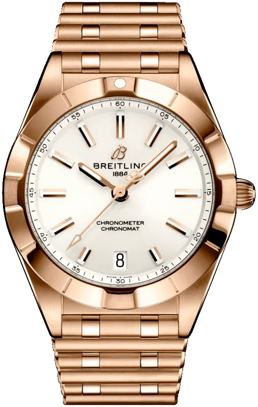 Bilde av Breitling Dameklokke R77310101a1r1 Chronomat 32 Hvit/18 Karat Rosé