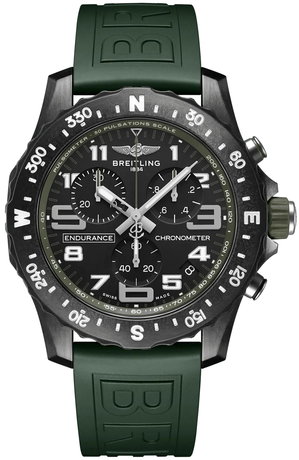 Bilde av Breitling Herreklokke X82310d31b1s1 Professional Endurance Sort/gummi