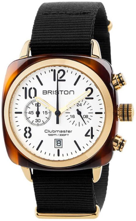 Briston 17140-PYA-T-2-NB Clubmaster Hvit/Tekstil
