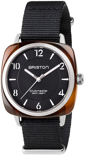 Briston 17536-SA-T-1-NB Clubmaster Sort/Tekstil
