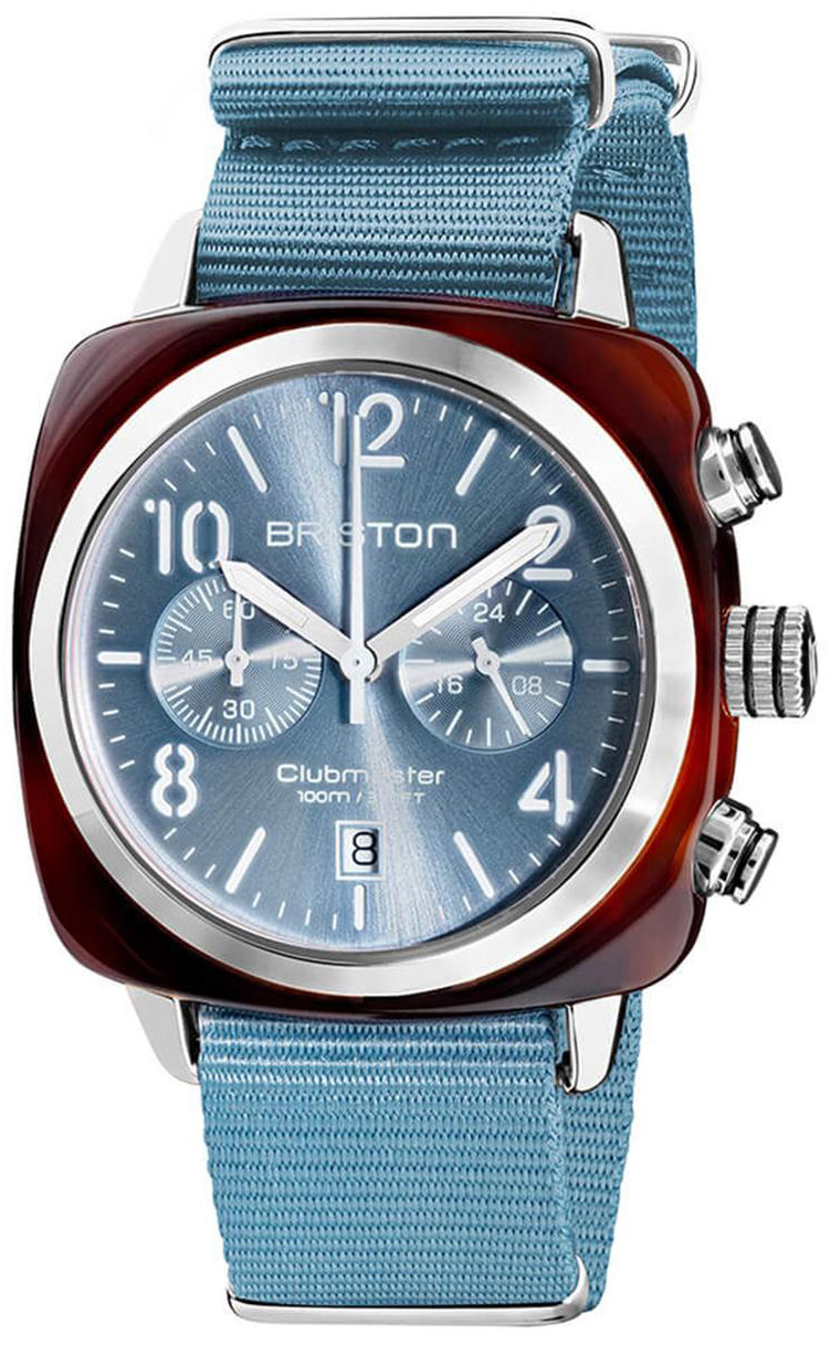 Briston Herreklokke 19140.SA.T.25.NIB Classic Blå/Tekstil