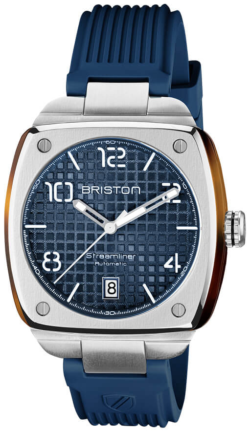 Briston Herreklokke 23640.S.T.15.RNB Urban Blå/Gummi