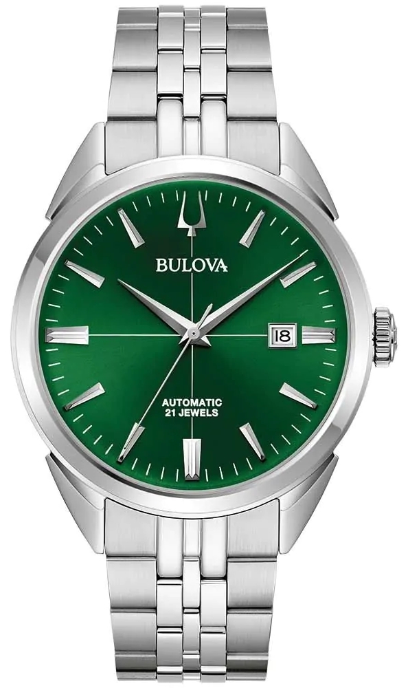 Bulova Herreklokke 96B424 Sutton Grønn/Stål Ø41.5 mm