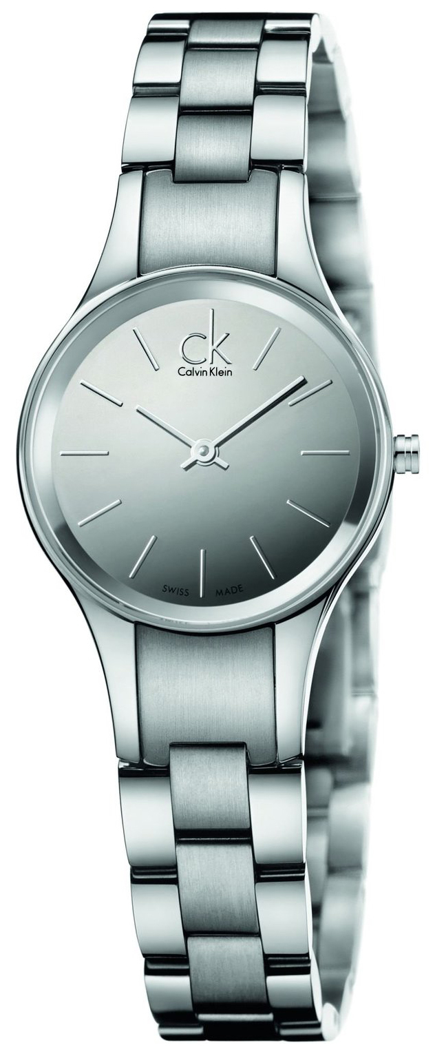 Calvin Klein Basic Dameklokke K4323148 Sølvfarget/Stål Ø28 mm