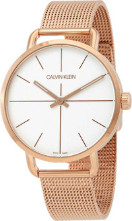 Calvin Klein CK K7B21626 Sølvfarget/Rose-gulltonet stål Ø42 mm
