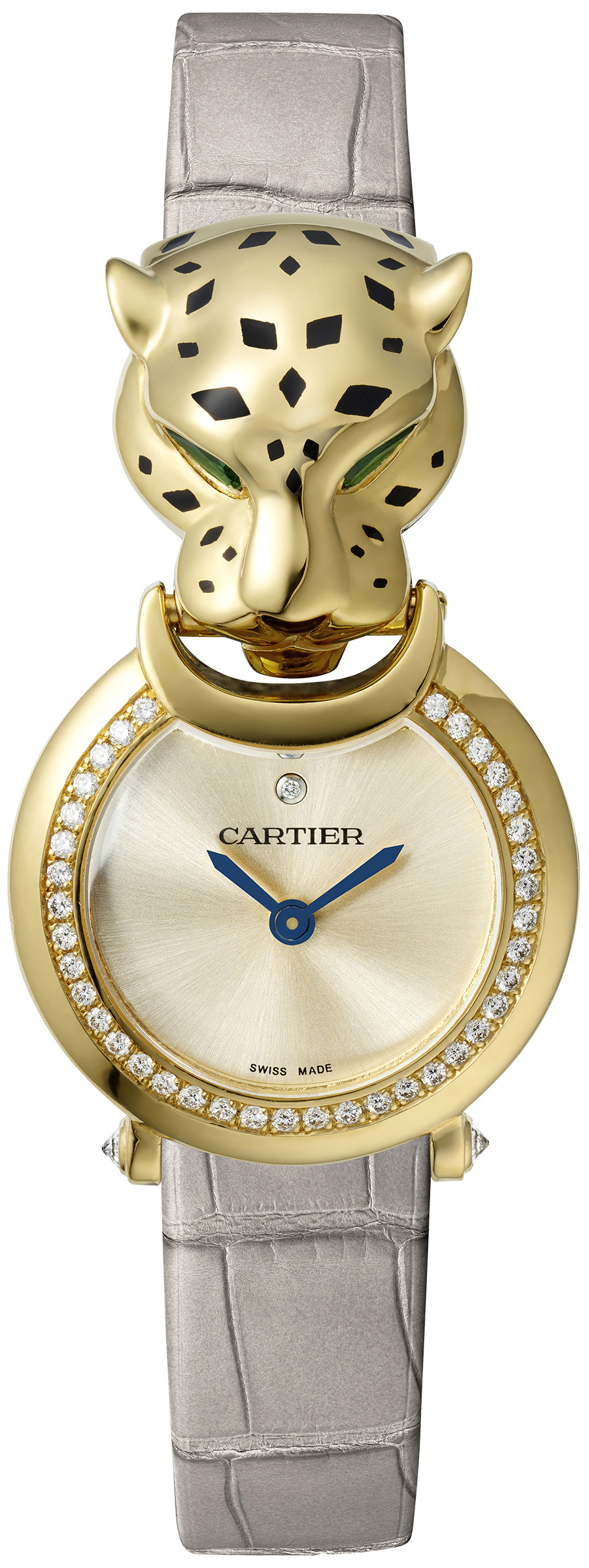 Cartier Panthere De Cartier Dameklokke HPI01297 Gulltonet/Lær Ø22 mm - Cartier