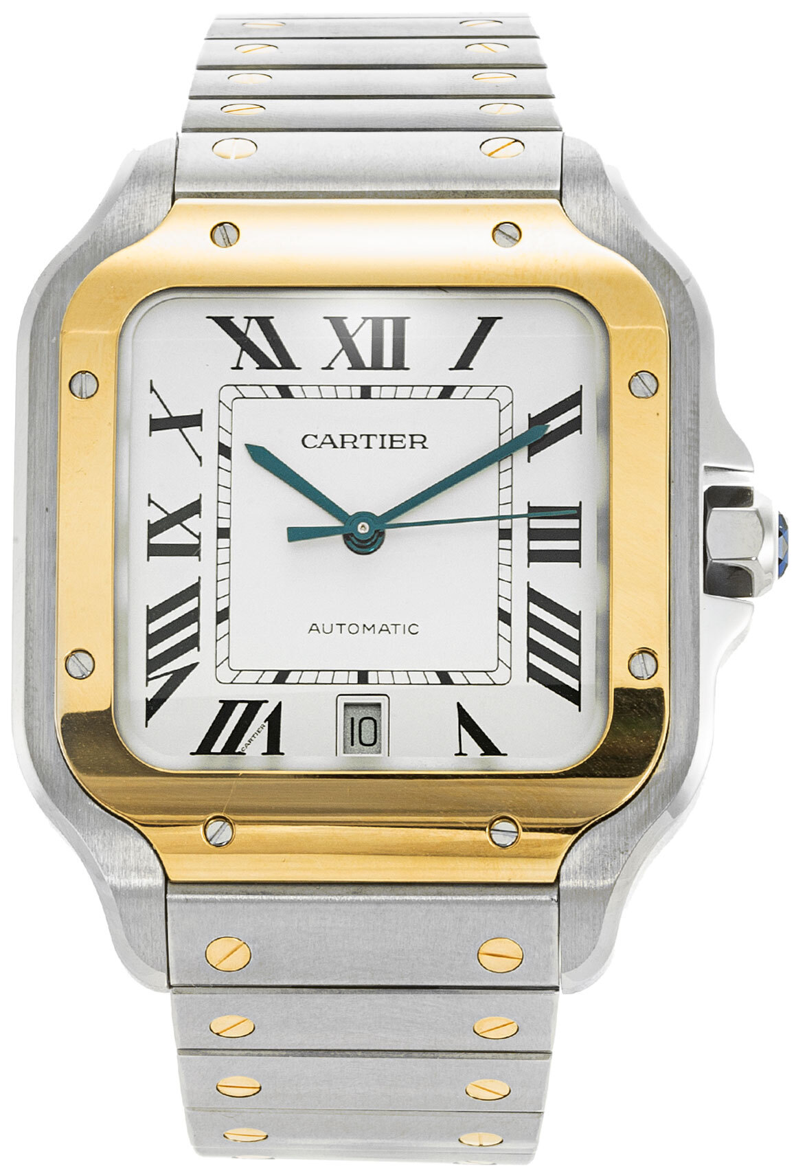 Cartier Santos De Cartier Herreklokke W2SA0006 Hvit/Stål