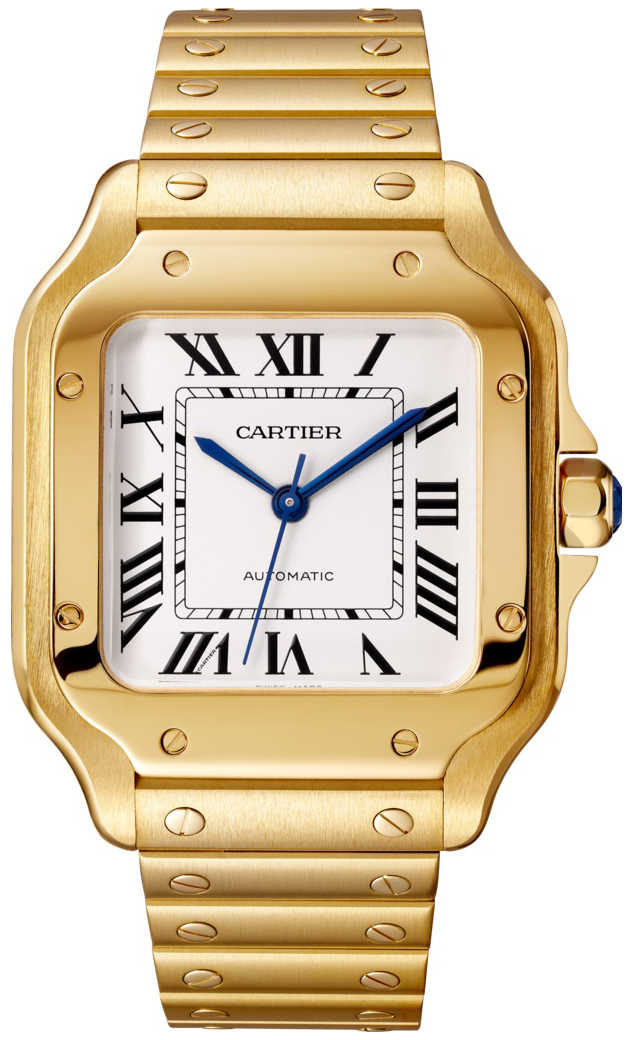 Cartier Santos De Cartier WGSA0010 Hvit/18 karat gult gull - Cartier