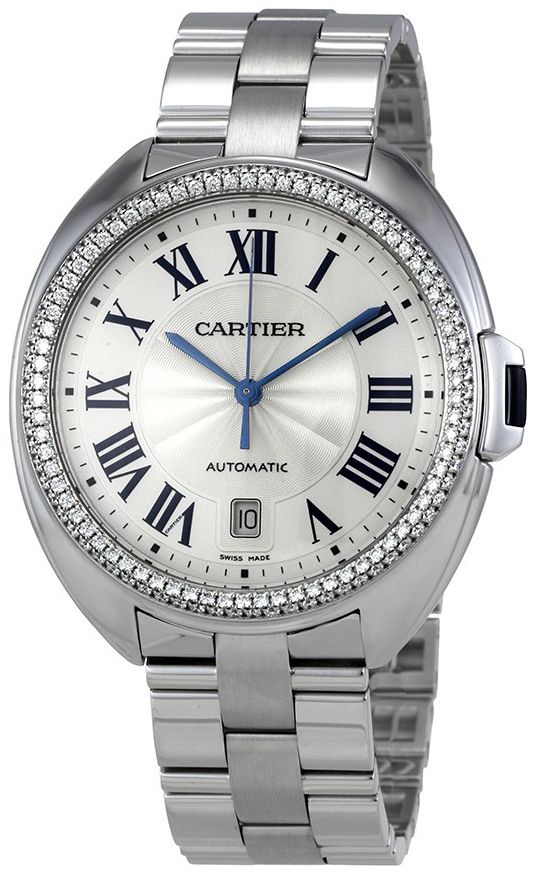 Cartier Cle De Cartier Dameklokke WJCL0008 Sølvfarget/18 karat hvitt - Cartier