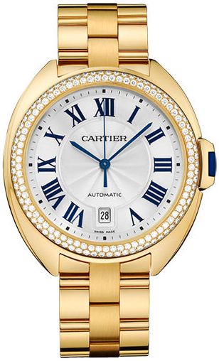 Cartier Cle De Cartier Dameklokke WJCL0010 Sølvfarget/18 karat gult