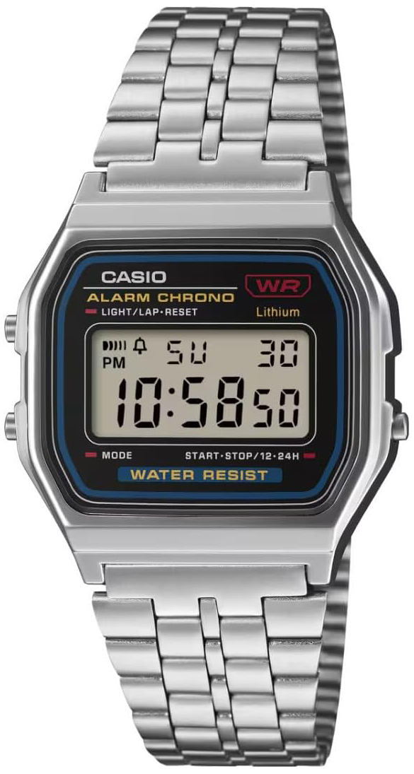 Casio A159WE-1EF Vintage LCD/Stål