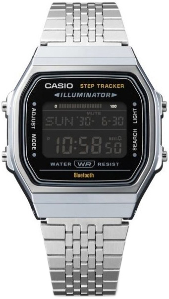 Casio ABL-100WE-1BEF Vintage LCD/Stål