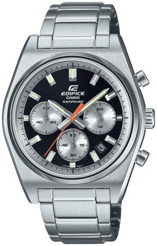 Casio Herreklokke EFB-730D-1AVUEF Edifice Sort/Stål Ø41 mm