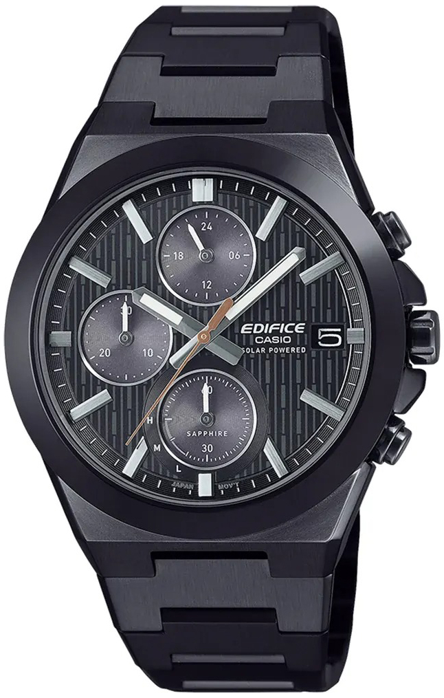 Casio Herreklokke EFS-S650DC-1AEF Edifice Sort/Stål Ø41 mm