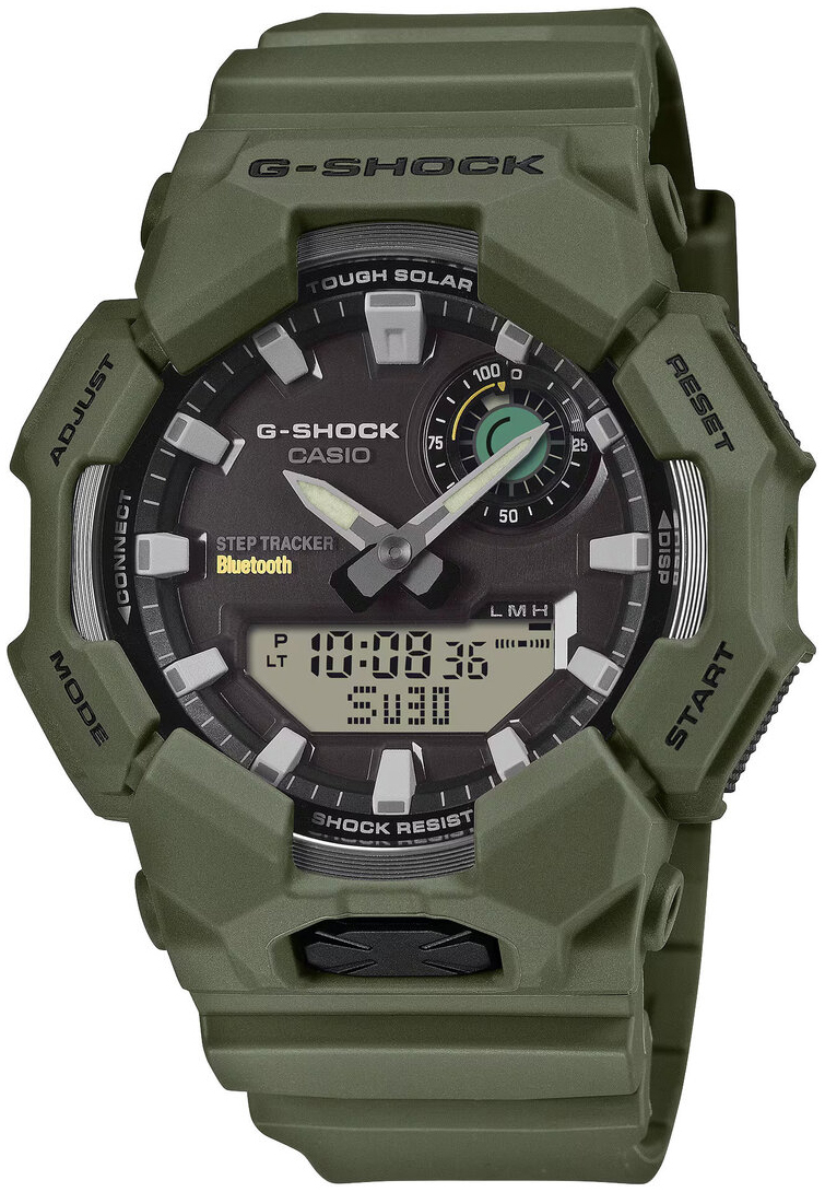 Casio Herreklokke GA-B010-3AER G-Shock Sort/Gummi Ø48 mm