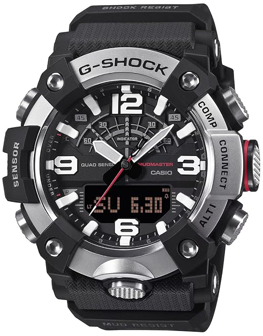 Casio Herreklokke GG-B100XM-1AER G-Shock Sort/Gummi Ø55 mm