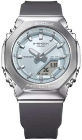 Casio GM-S2110-2AER G-Shock Turkis/Gummi Ø46 mm