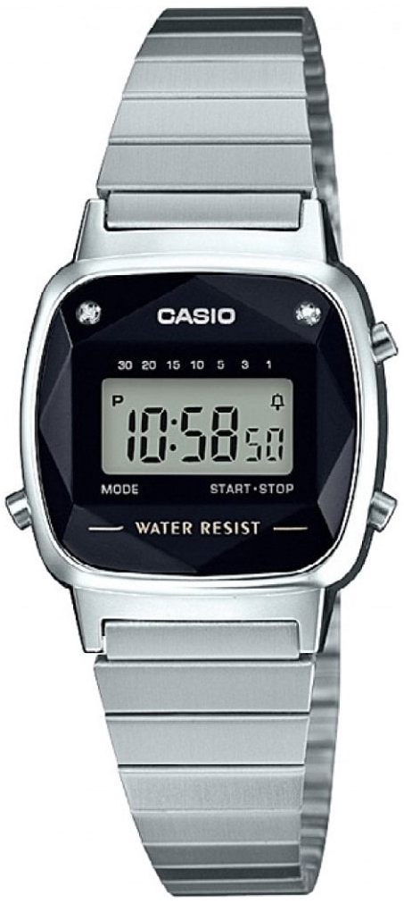 Casio Retro LA670WEAD-1EF LCD/Stål - Casio