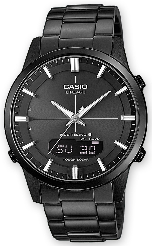 Casio Herreklokke LCW-M170DB-1AER Radio Controlled Sort/Stål Ø39 mm