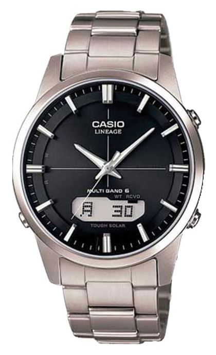 Casio Herreklokke LCW-M170TD-1AER Radio Controlled Sort/Titan Ø39.5