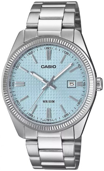 Casio Herreklokke MTP-1302PE-2AVEF Timeless Collection Blå/Stål