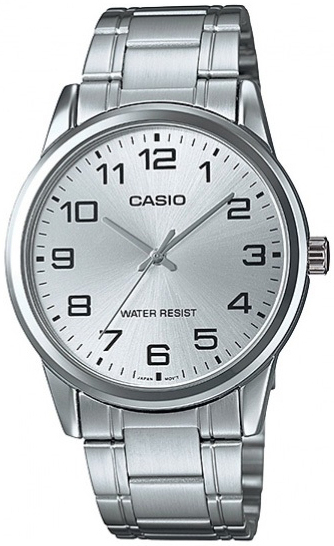 Casio MTP-V001D-7BUDF Classic Sølvfarget/Stål Ø38 mm